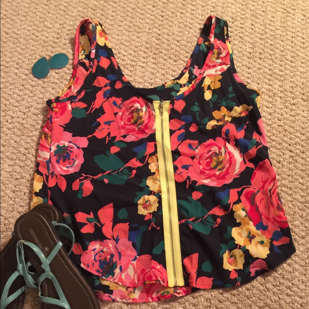 Zipper Back Tank - Picture 4 of 5